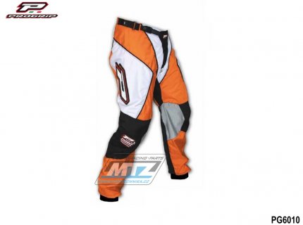 Kalhoty motokros PROGRIP 6010 - oranov - velikost 36